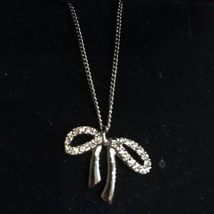 Swarovski Ribbon Necklace